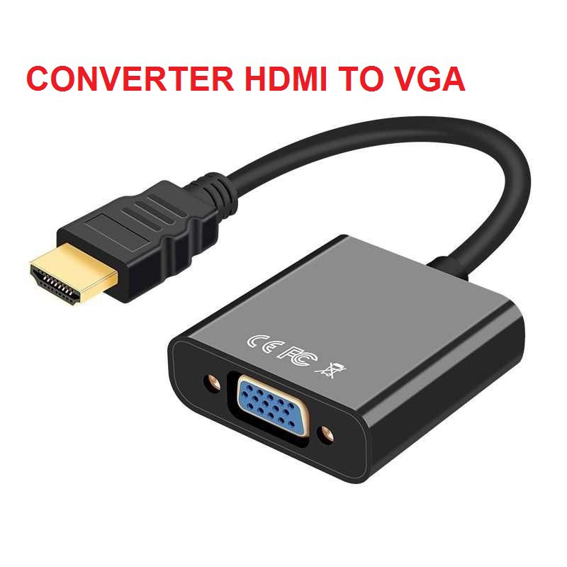 Jual Converter Hdmi To Vga Adapter Hdmi Adapter Konektor Hdmi Kabel Hdmi Kabel Vga | Shopee Indonesia