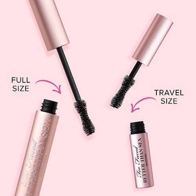 Jual Too Faced Better Than Sex Mascara (Travel Size) | Shopee Indonesia