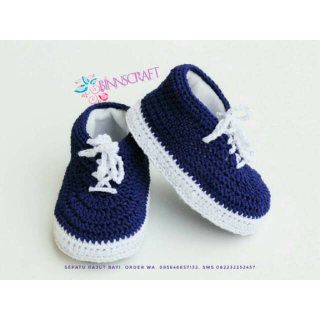 Gambar Sepatu Rajut Bayi Perempuan Koleksi Rina