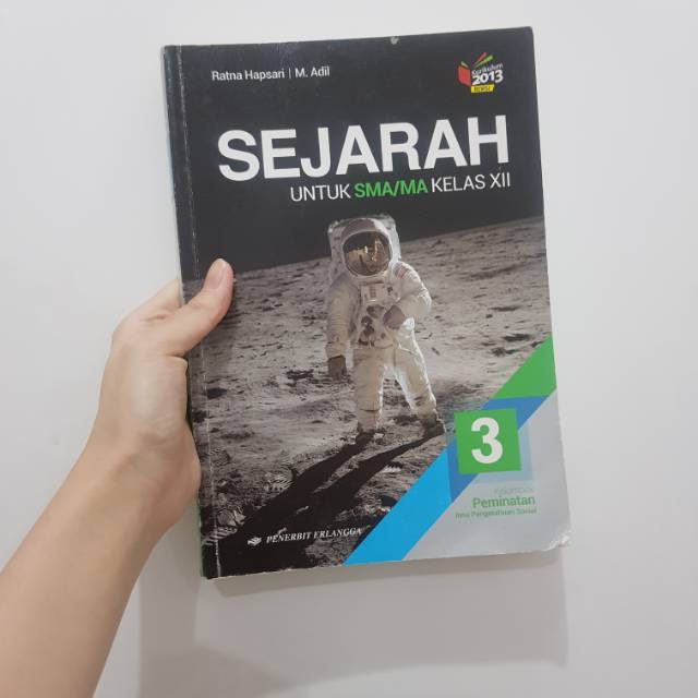 Buku Sejarah SMA Kelas 12 IPS XII Penerbit Erlangga