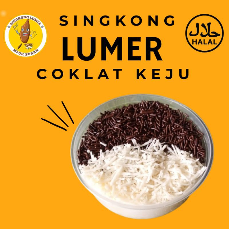 Jual Singkong Thailand Lumer Topping Coklat + Keju Cheddar | Shopee Indonesia