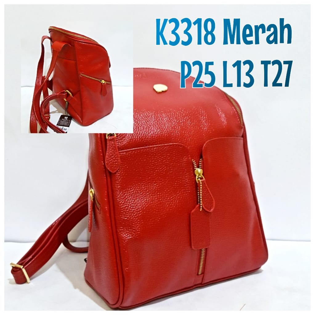 Tas Papillon Original K3318 Merah Shopee Indonesia