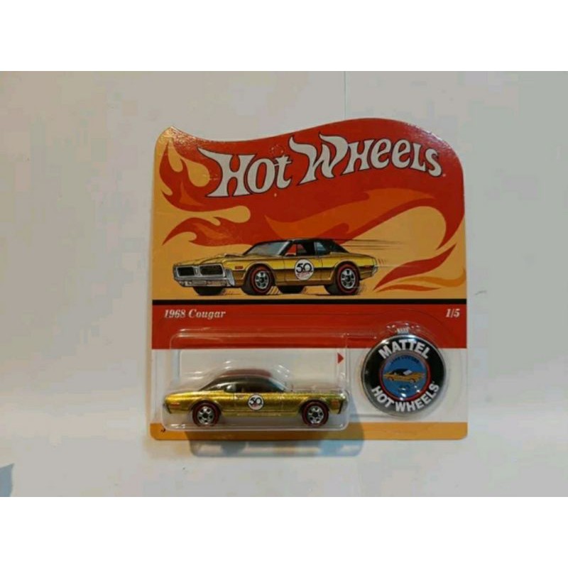 Jual Hot Wheels 1968 Cougar Hot Wheels Pin Shopee Indonesia