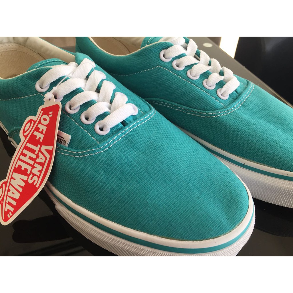 Vans Era Classic Tosca Mint Klasik Hijau Toska Sepatu Pria Wanita