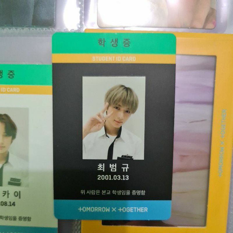 Jual PC BEOMGYU TDCM ID CARD BLACK Indonesia