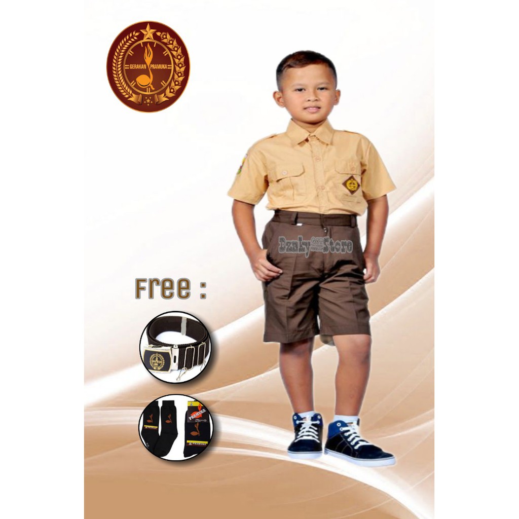 Jual Seragam sekolah sd Seragam pramuka Setelan anak laki laki pendek