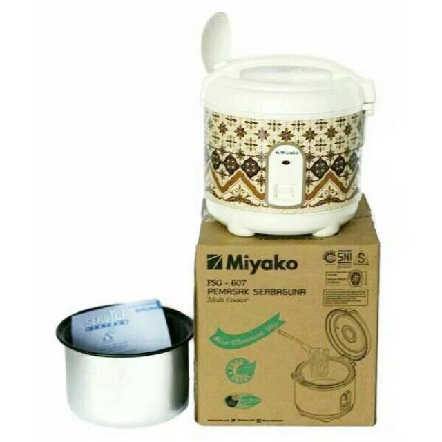 Rice cooker mini miyako PSG 607 ,pemasak nasi.masak mie rice cooker