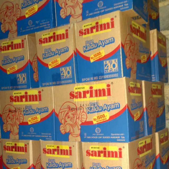 Mie Sarimi Rasa Kaldu Ayam Harga Per/Dus isi 40pcs (kuah) Mie Murah