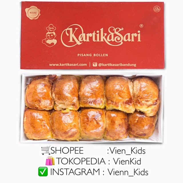 TERLARIS ️ KARTIKA SARI BOLEN PISANG KEJU COKELAT