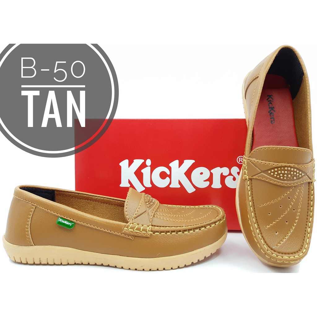 Sepatu Kickers Wanita Flat Shoes Kode B50 Shopee Indonesia