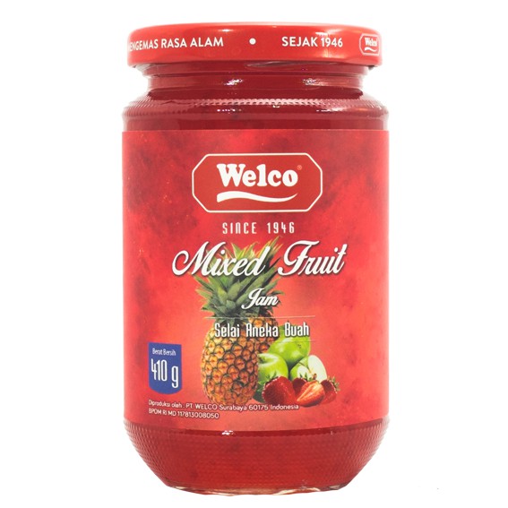 WELCO MIXED FRUIT JAM (Selai Aneka Buah) 410g Shopee Indonesia
