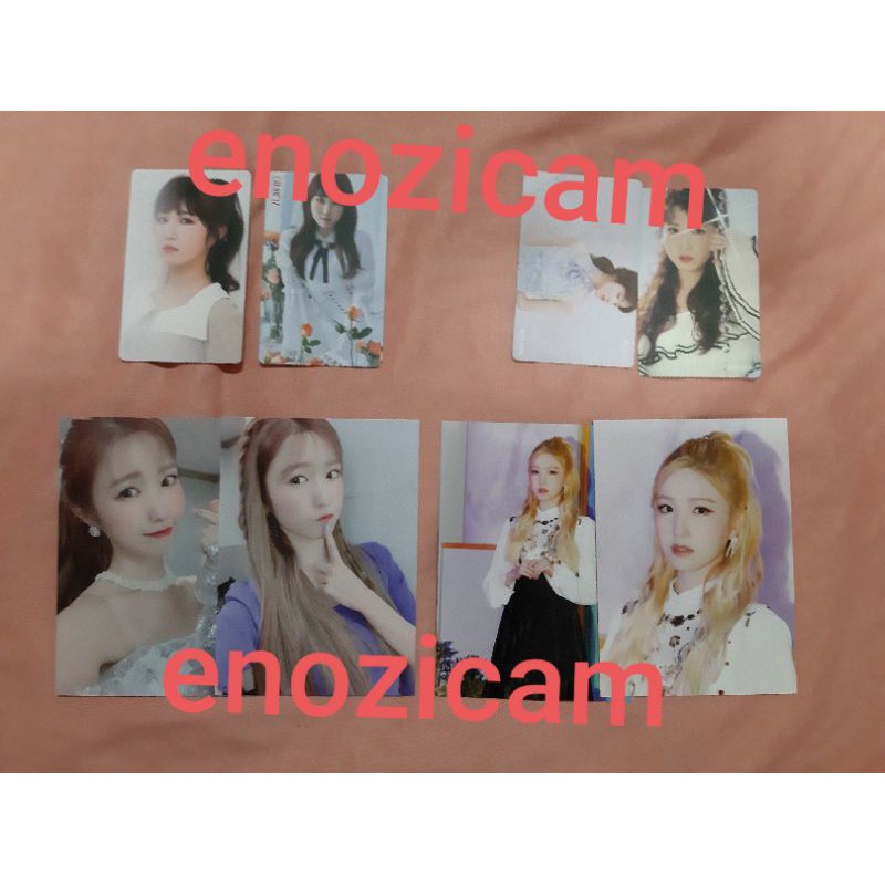 PC HITOMI KIHNO IZONE iz*one photocard coloriz heartiz oneiric diary onereeler OD OR violeta