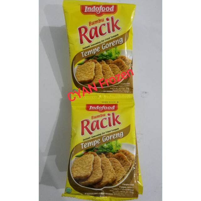 INDOFOOD Bumbu Racik Tempe Goreng per 5 bungkus Shopee Indonesia