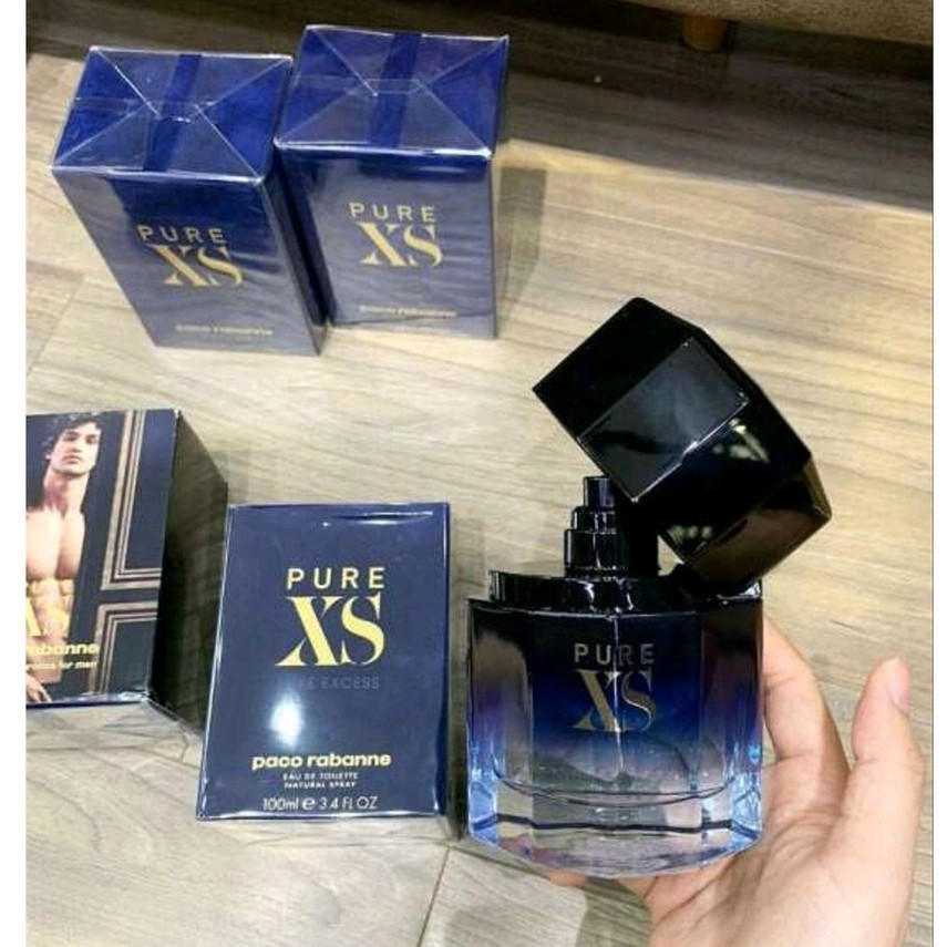 Jual Promo Paco Rabanne Pure Xs For Men Edt Parfum Pria [100 Ml] Original Singapore Bisa Cod | Shopee Indonesia