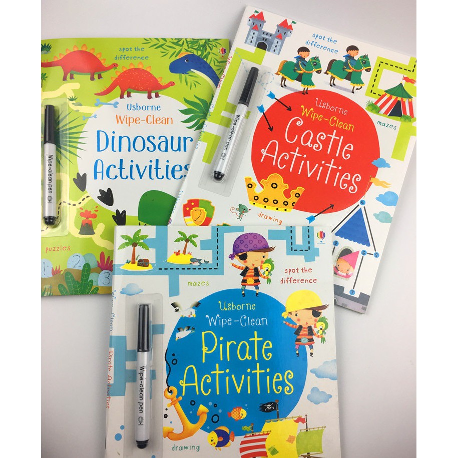 [LOGU] Buku usborne belajar menulis, wipeclean, buku