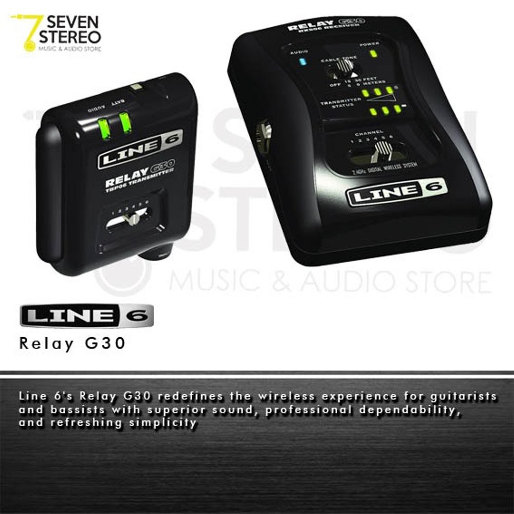 Jual Line 6 Relay G30 Wireless Guitar System Shopee Indonesia