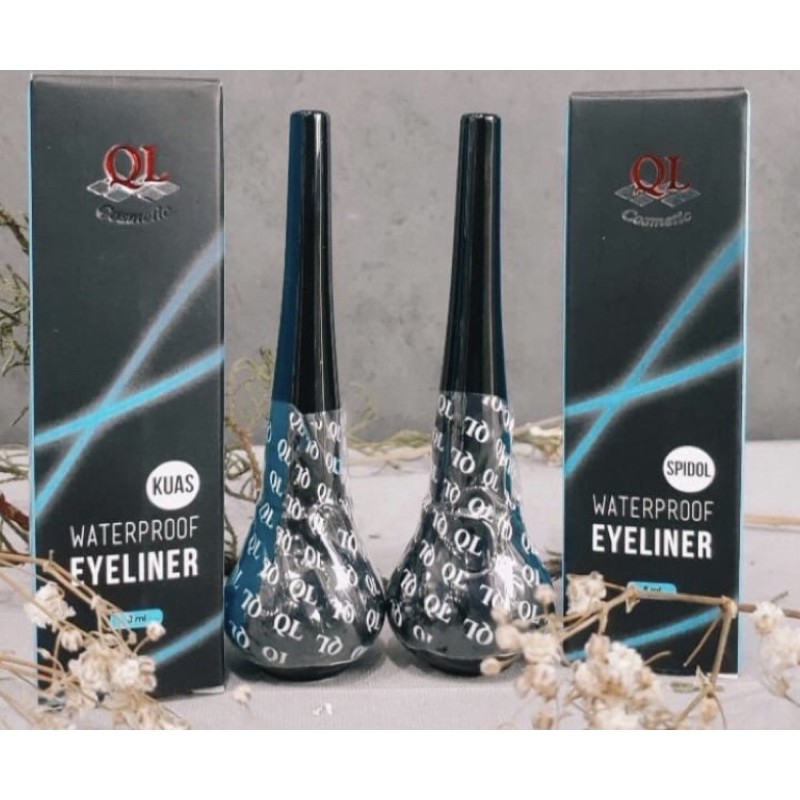 Jual QL LIQUID EYELINER SPIDOL dan KUAS Shopee Indonesia