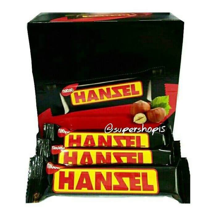 Jual Nabati Hanzel Wafer Cokelat Enak Hansel Coklat Extra 20% - 12Pcs X 34Gr | Shopee Indonesia