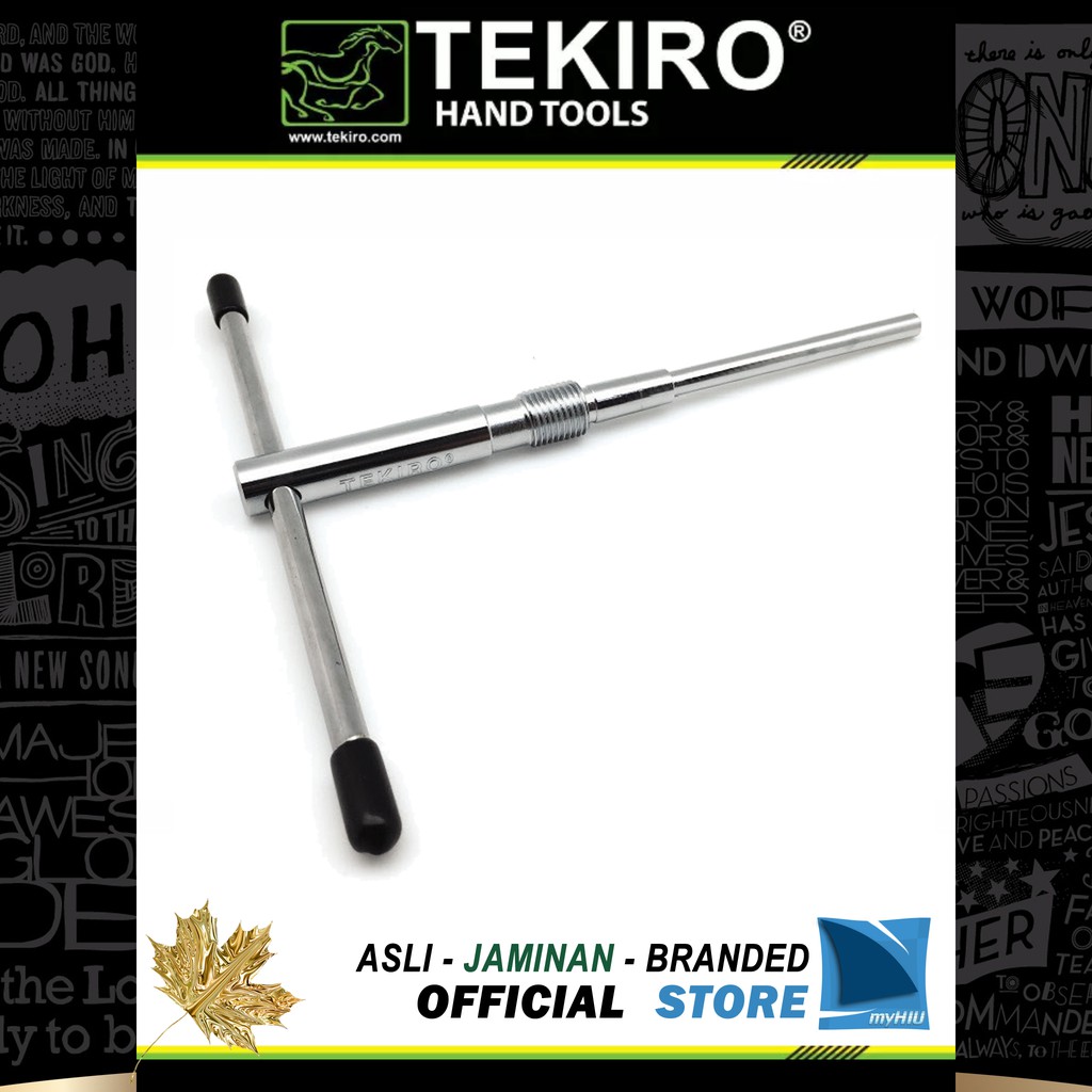 Gagang Pembersih Klep Blok Mesin 5.5 mm / Valve Seat Cutter Holder TEKIRO ( Kunci Bengkel Resmi