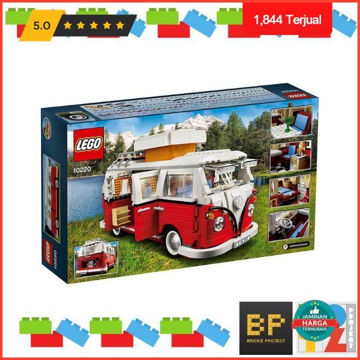 Jual Super Sale Vw Camper T1 Volkswagen Camper Van Lego 10220 Premium | Shopee Indonesia