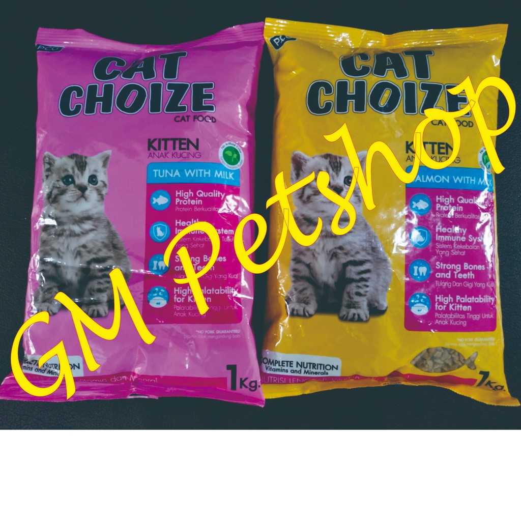 Cat Choize Kitten Freshpack 1kg Makanan Kucing Cat Choize Kitten 1kg