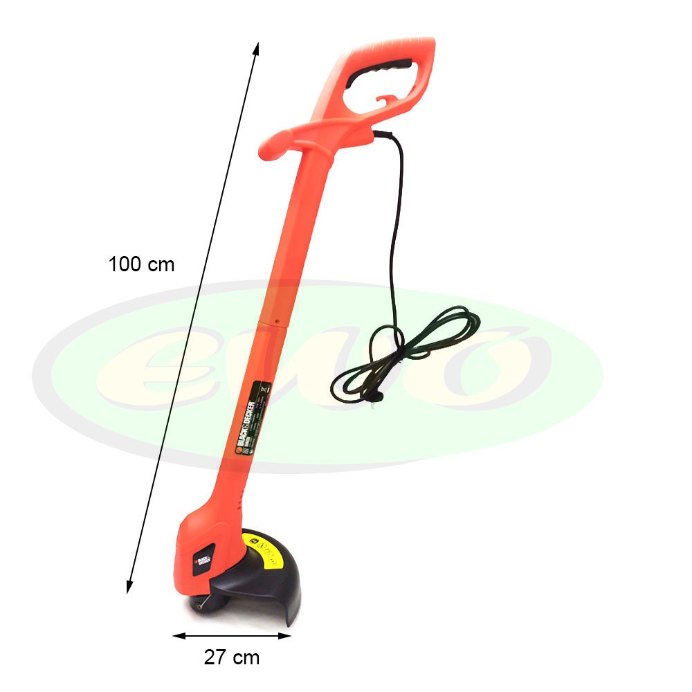 Mesin Potong Rumput Listrik String Trimmer Lawn Mower 250W BlackDecker Shopee Indonesia