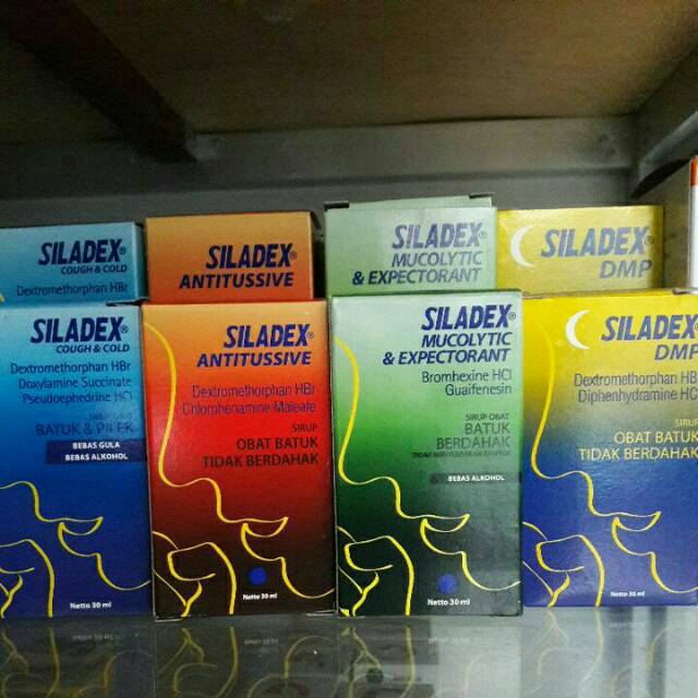 Siladex CC (biru), ME (hijau), ATT (merah), DMP (kuning) 30ml Shopee Indonesia