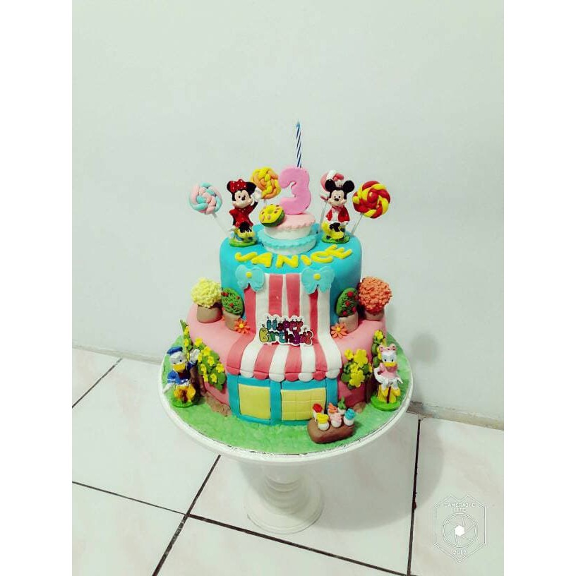 Paling Inspiratif Kue Ulang Tahun Mickey Mouse Perempuan Schluman Art