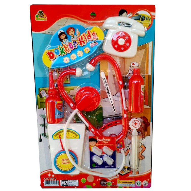 Jual Mainan Peralatan Dokter Dokteran Anak Murah Lengkap Alat Kids Toys Set | Shopee Indonesia