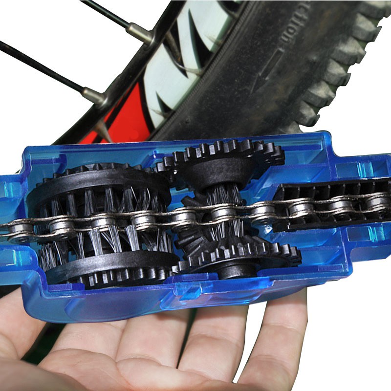 Jual Alat Pembersih Rantai Sepeda Portable / Bicycle Chain Cleaner | Shopee Indonesia