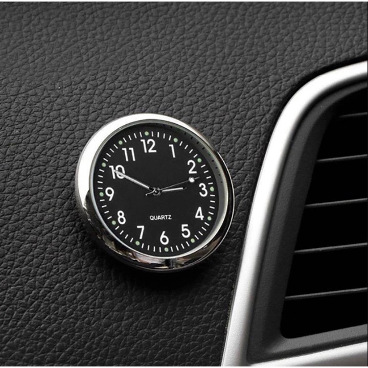 Jual Jam Analog Mobil Dashboard Mewah Classic Car Clock Quartz Luminous