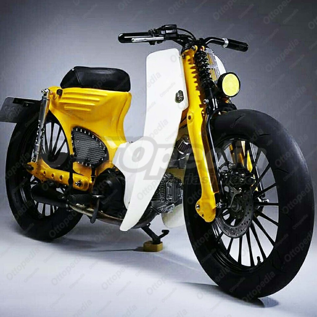 25+ Foto Modifikasi Motor C70 Ban Besar Terkeren Otomotif
