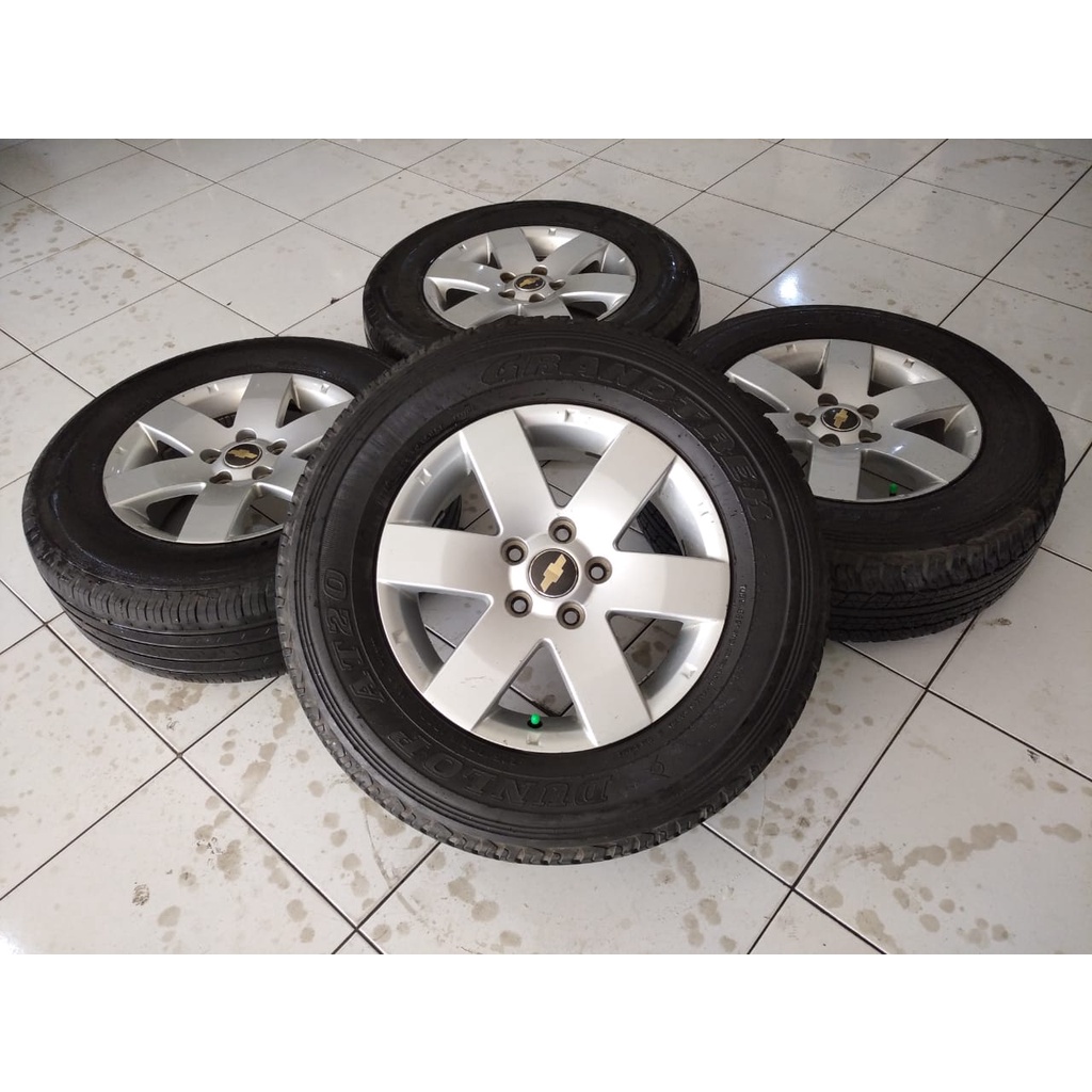 velg mobil second standar captiva ring 16 pcd 5x114 plus ban 225 70 16  inova luxio granmax ertiga | Shopee Indonesia