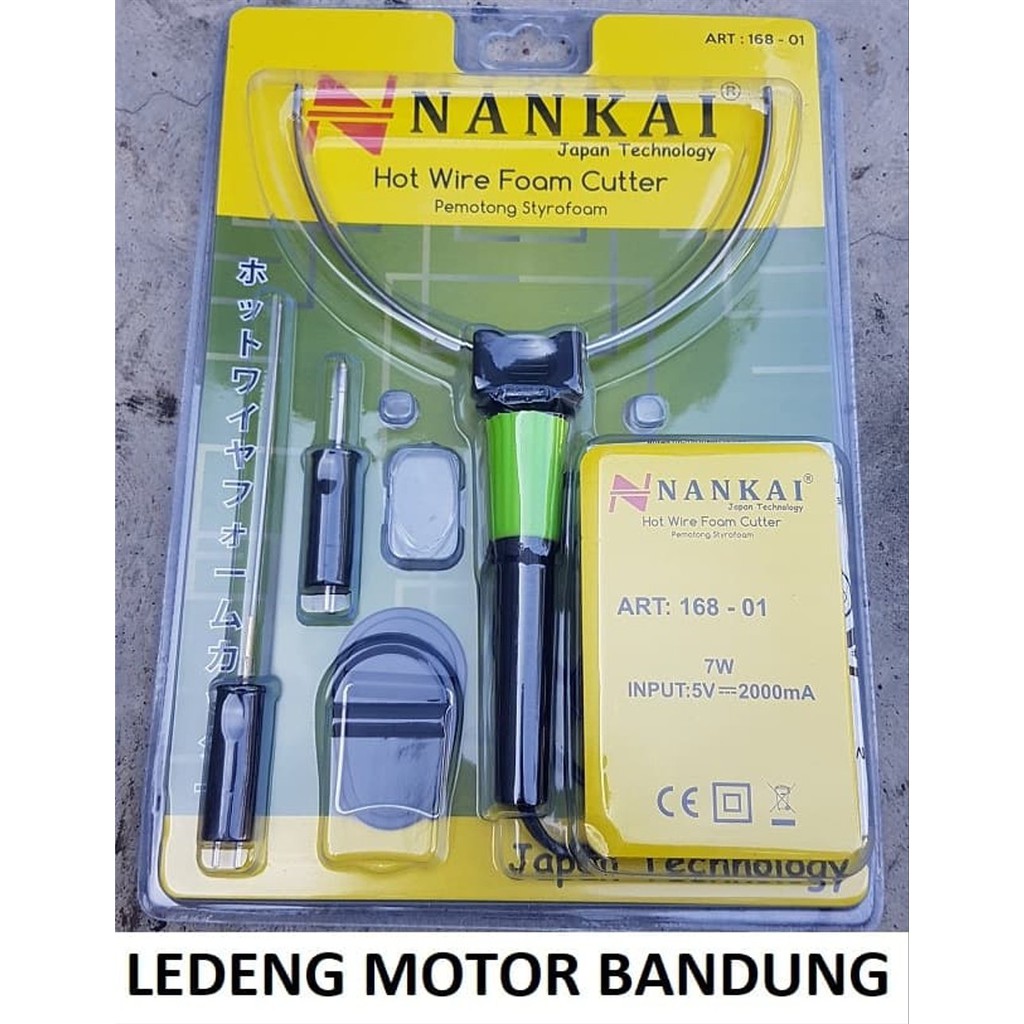 Alat Potong Gabus Hot Wire Foam Cutter Nankai Pemotong Panas Busa Styrofoam  Terbaik | Shopee Indonesia