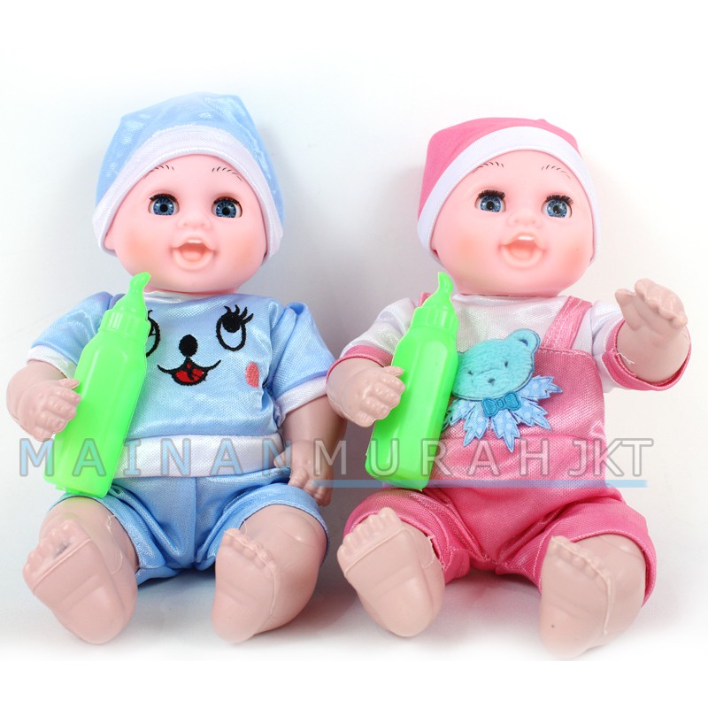 Jual Mainan Anak Murah Boneka B760 Mainan Anak Perempuan Boneka Bayi Bayian Berkualitas Bayi Bunyi | Shopee Indonesia