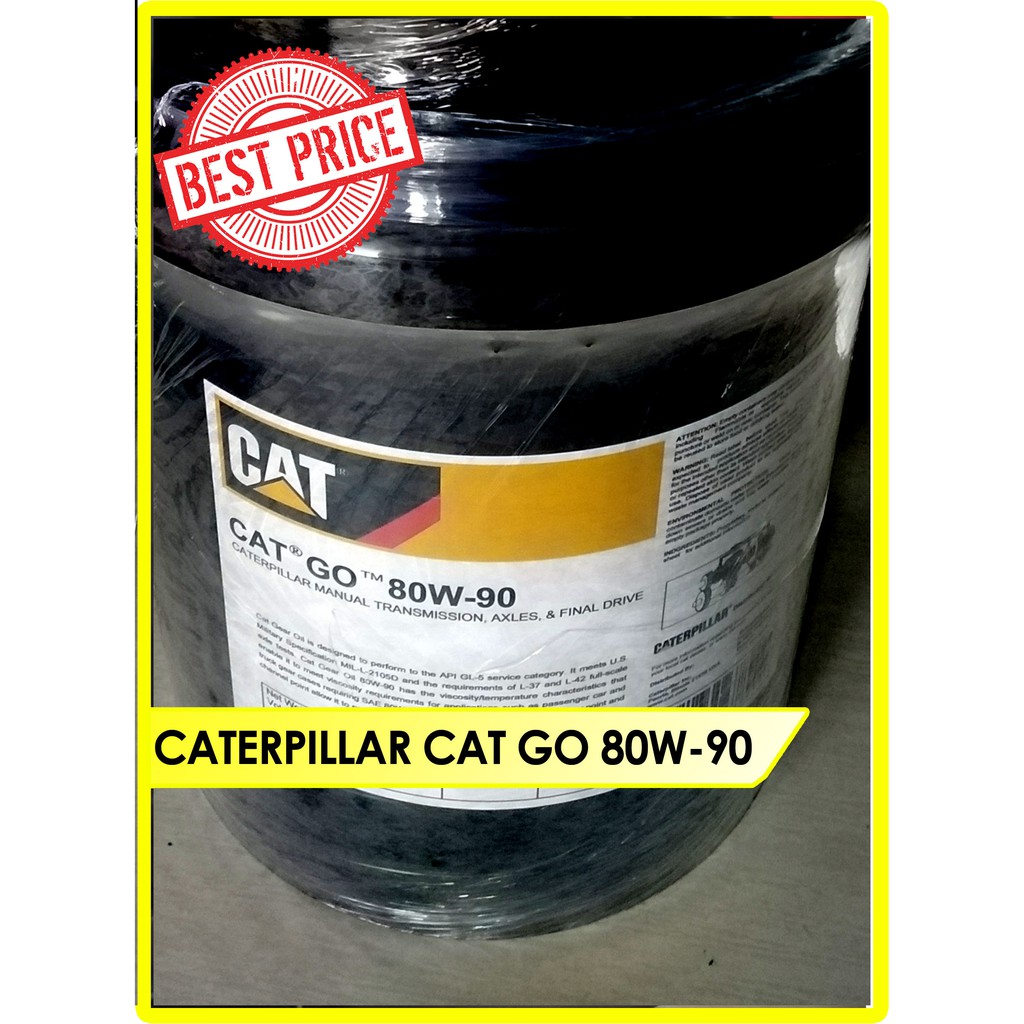 Jual CATERPILLAR CAT GO 80W90 ( Oli Transmisi ) Shopee Indonesia