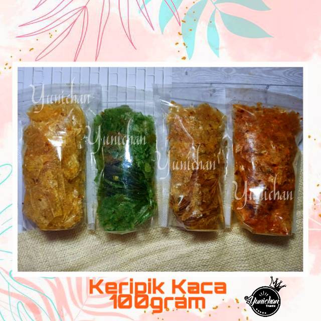 Keripik beling/ keripik kaca (100gr) Shopee Indonesia