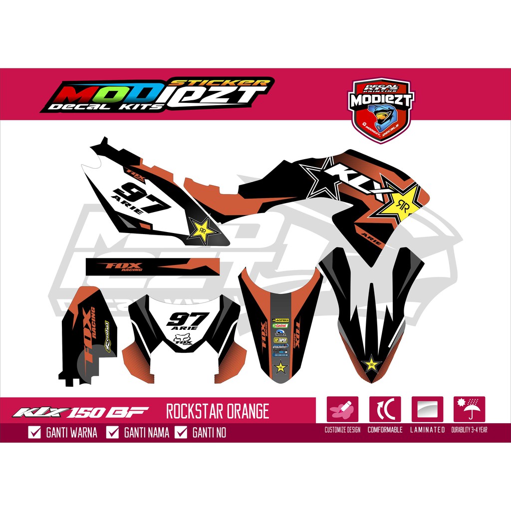 15+ Trend Terbaru Cutting Stiker New Klx 150 Bf Sticker Fans