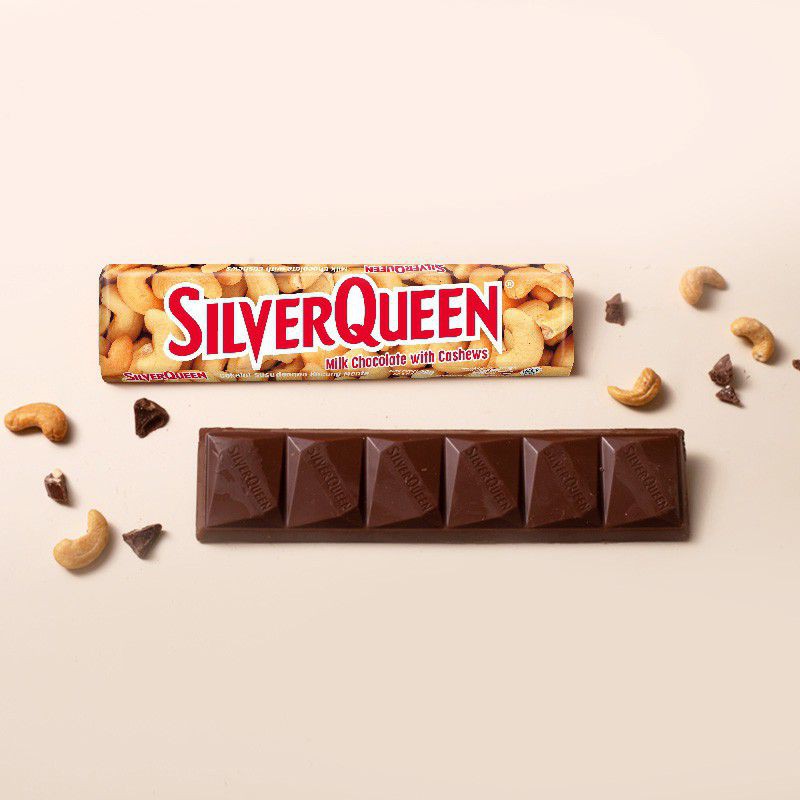 Jual Coklat Silverqueen 58Gr - 62 Gr/Gram Besar, Cokelat Silver Queen 62 Gr, Silverqueen Montes 50Gr | Shopee Indonesia