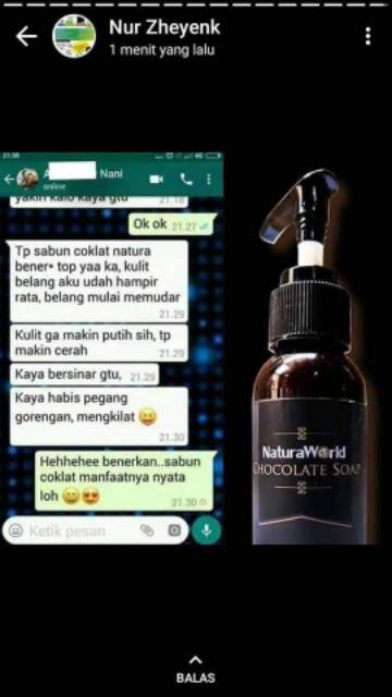 Jual [Bpom] Ori 100% Sabun Coklat Natura / Chocolate Soap (Harga 1 Box) | Shopee Indonesia