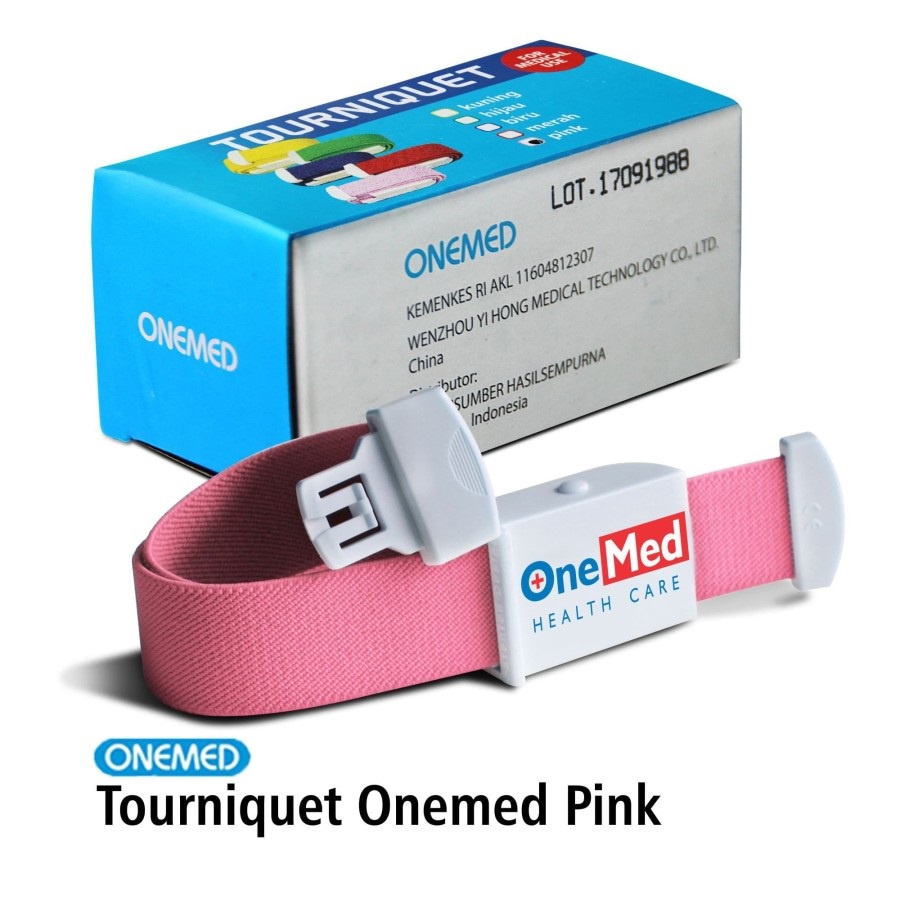 Jual Tourniquet Onemed Warna Pink OL Shopee Indonesia