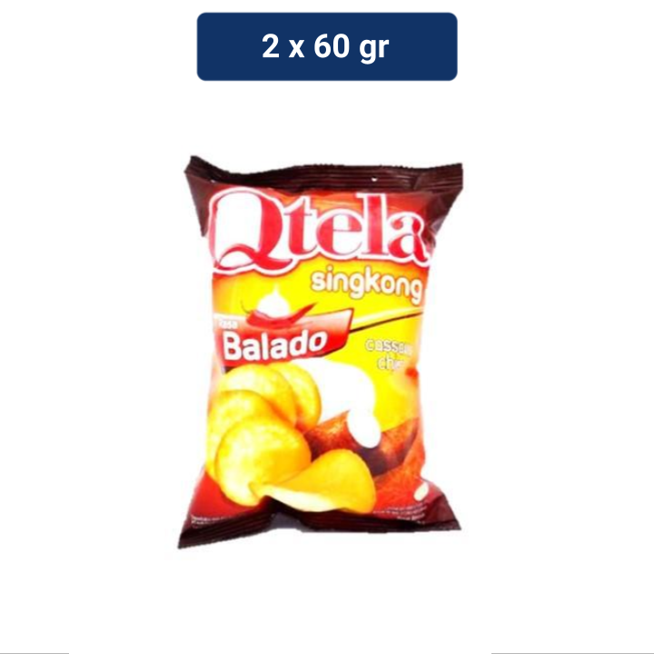 Qtela Balado 60gr x2 Shopee Indonesia