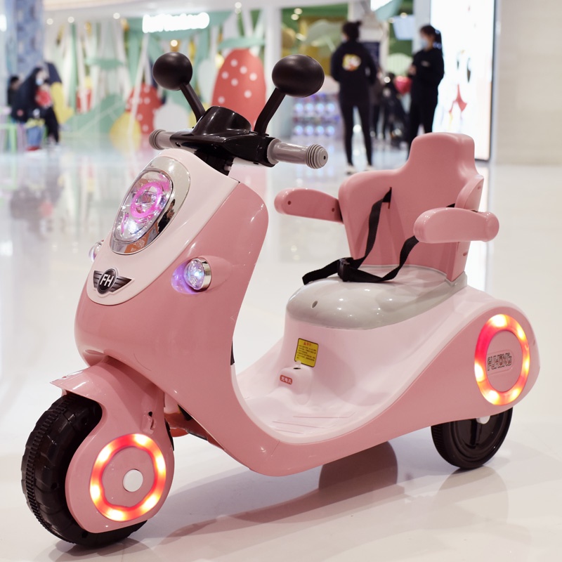Jual ○Sepeda Motor Listrik Anak-Anak Roda Tiga 1-3-6 Tahun Laki-Laki Dan Perempuan Kereta Dorong Bayi Bat | Shopee Indonesia