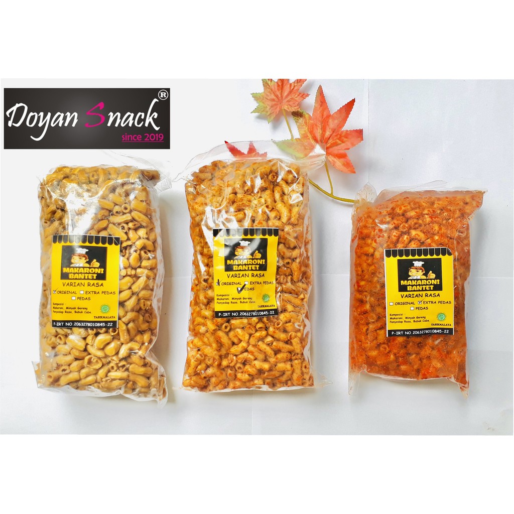 [Asli] Makaroni bantet tasikmalaya 500gr Shopee Indonesia