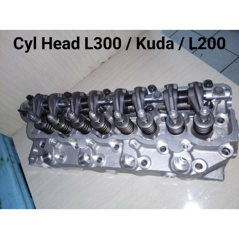CYLINDER HEAD ASSY KOMPLIT MITSUBISHI L300 DIESEL KUDA DIESEL L200 DIESEL Shopee Indonesia