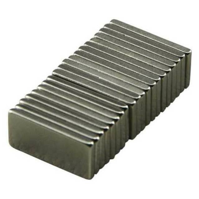 10 Keping Super Neomydium Kepingan Kotak Persegi