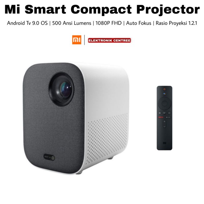 Jual Xiaomi Smart Compact Projector 1080P Fhd - Mi Smart Compact Proyektor | Shopee Indonesia