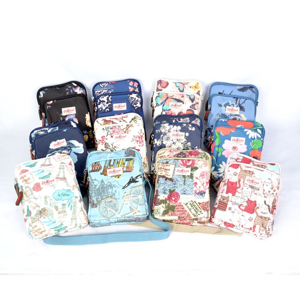Tas selempang cath kidston dompet wanita kecil tali panjang 0159 Shopee Indonesia