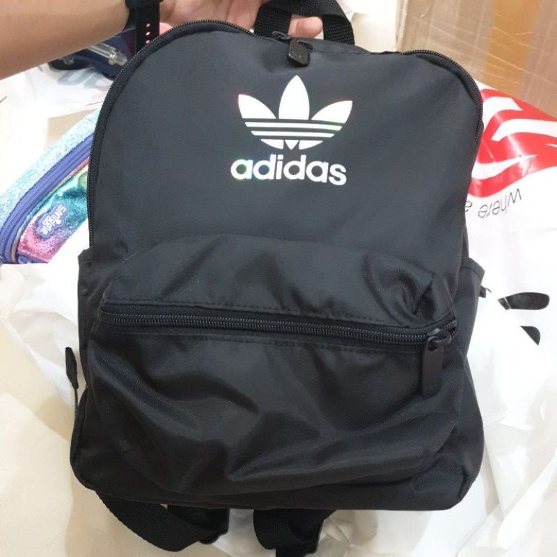 Jual ADIDAS SMALL BACKPACK ORIGINAL (U) BLACK Shopee Indonesia