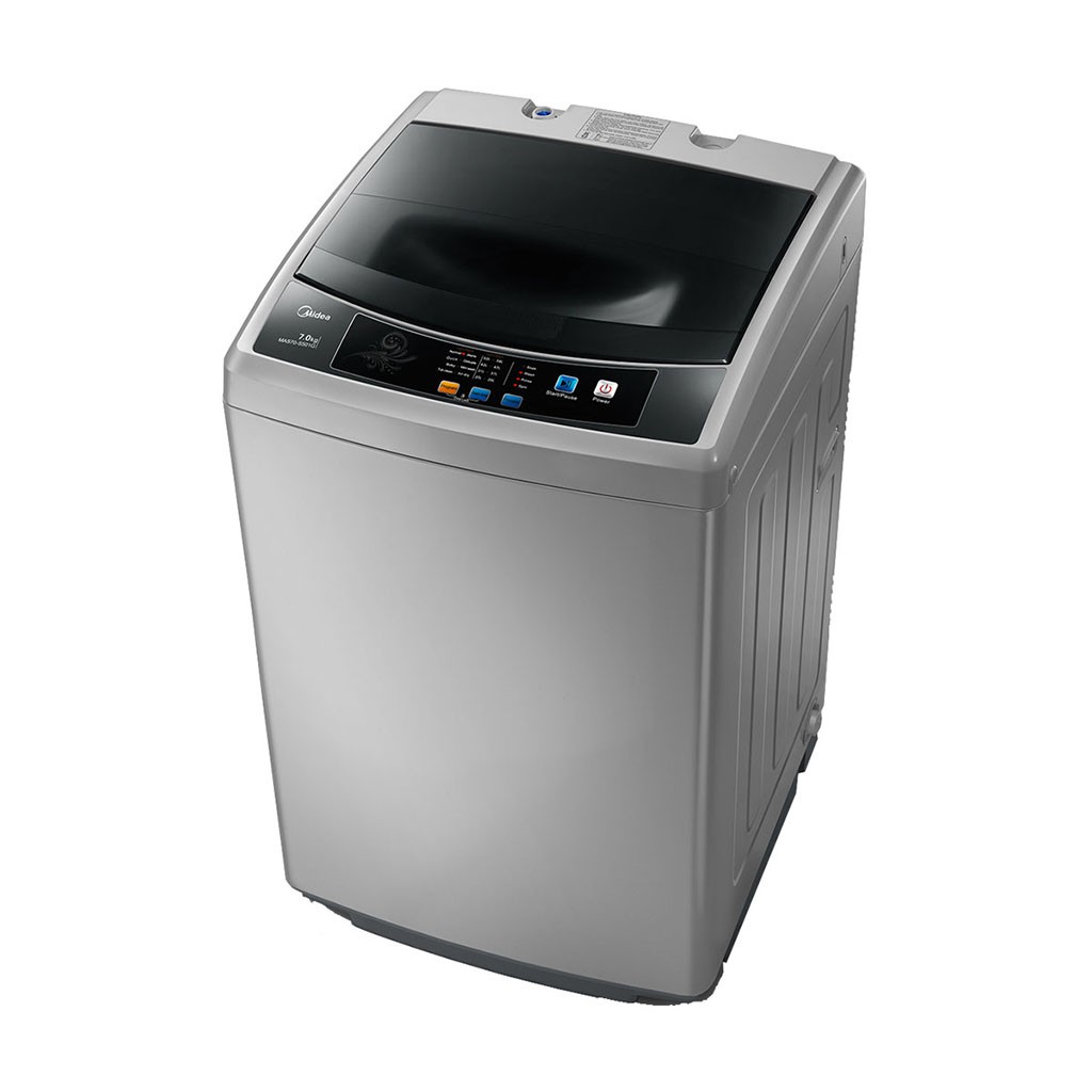 Midea Mesin Cuci Top Loading 7 KG MAE701101TD Silver HANYA JADETABEK Shopee Indonesia